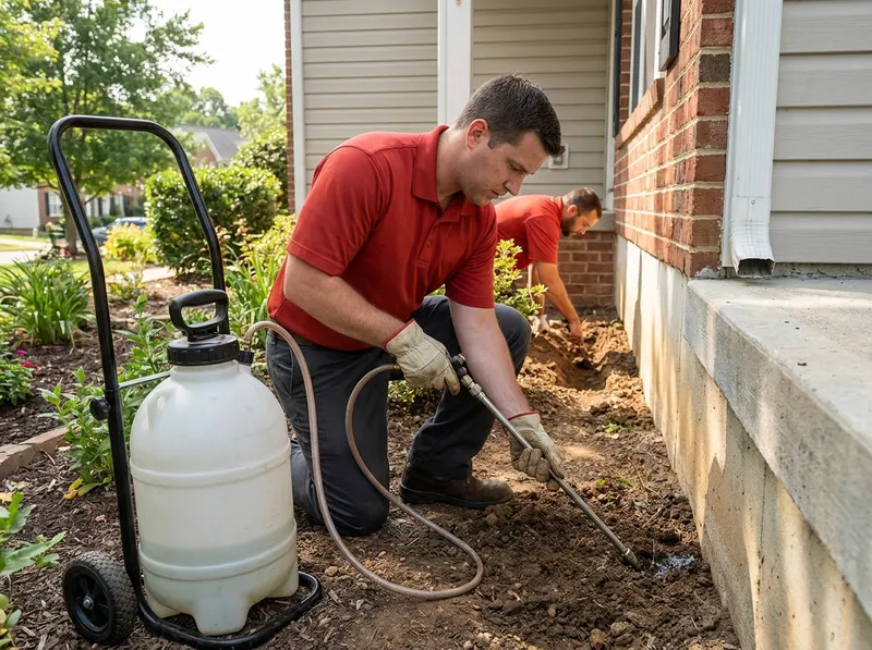 Subterranean Termite Treatment & Foundation Defense in Glen Allen, VA